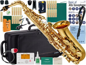YAMAHA ( ヤマハ ) YAS-380 アルトサックス 正規品 管楽器 E♭ alto saxophone YAS-380-01 セット F　北海道 沖縄 離島不可