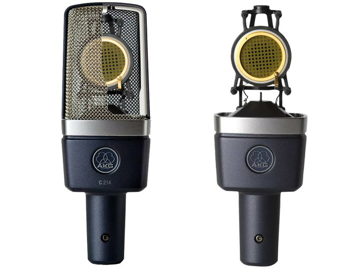 AKG C214 コンデンサーマイク ペア（AKG C214取り扱い説明書の日本語訳 