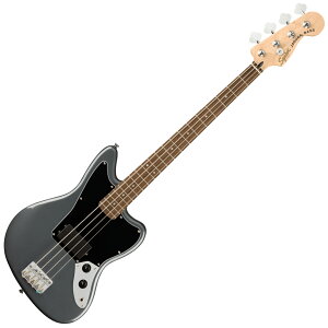 SQUIER スクワイヤー Affinity Jaguar Bass H Charcoal Frost Metallic ジャガーベース byフェンダー エレキベース 【 ハロウィン 】