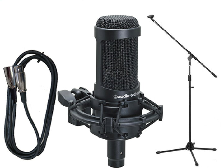 楽天市場】audio-technica ( オーディオテクニカ ) AT2035 三脚マイク 