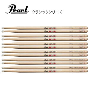 Pearl �p�[�� 106HC-N [1BOX/6�y�A] DRUM STICKS�y106HC-N�z �h���� �X�e�B�b�N