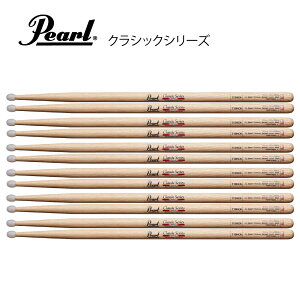 Pearl �p�[�� 110HC-N [1BOX/6�y�A] DRUM STICKS�y110HC-N�z�y 12��15���_���[�J�[�݌ɖ��� �z �h���� �X�e�B�b�N �A�[�e�B�X�g �V�O�l�`���[