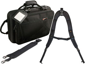 PROTEC vebN PB307D Nlbg _uP[X B A Z~n[h P[X bN BP-STRAP Zbg A B Clarinet double case black@kC  s