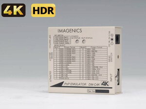 IMAGENICS �C���[�W�j�N�X DM-C4K �� HDMI�v���O�A���h�v���C �G�~�����[�^�[ �y5��15�����_�A�݌ɂ��� �z �m �f���E�����֘A�@�� �n