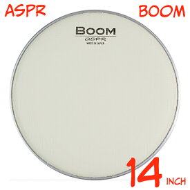 aspr ( アサプラ ) BOOM BMCR14 クリーム色 14インチ用 メッシュヘッド【BMCR14】【在庫有り 】 ドラム ヘッド メッシュ