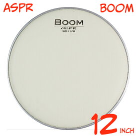 aspr ( アサプラ ) BOOM BMCR12 クリーム色 12インチ用 メッシュヘッド【BMCR12】【在庫有り 】 ドラム ヘッド メッシュ メッシュヘッド