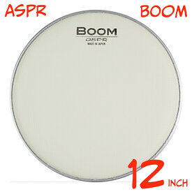 aspr アサプラ BOOM BMCR12 クリーム色 12インチ用 メッシュヘッド【BMCR12】【在庫有り 】 ドラム ヘッド メッシュ メッシュヘッド