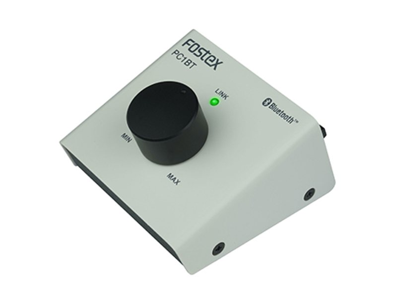 専門店FOSTEX フォステクス PC1BT White ◆ Bluetooth受信機 外部入力がある機器に接続することでストリーミング再生が可能に  ◆