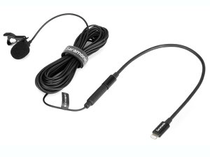 Saramonic �T�����j�b�N LavMicro U1B �� �N���b�v�I���}�C�N iOS�p Lightning�ڑ� 6m�y4��3�����_�A�݌ɂ��� �z LavMicro U1B