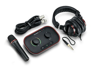 Focusrite フォーカスライト Vocaster One Studio・ポッドキャストに必須のプロダクションキット