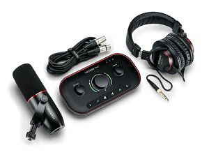 Focusrite �t�H�[�J�X���C�g Vocaster Two Studio ���x�ȃ|�b�h�L���X�g�X�^�W�I���\�z
