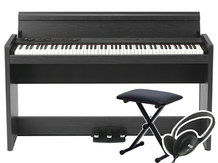 楽天市場】KORG コルグ LP-380U RWBK キーボードベンチセット 電子 