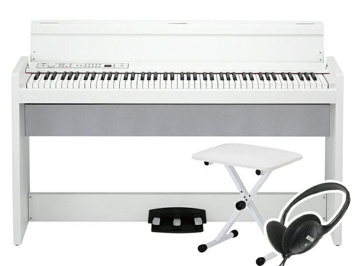 楽天市場】KORG コルグ LP-380U WH キーボードベンチセット 電子ピアノ 