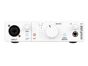 Arturia �A�[�g���A MINIFUSE 1 WHITE�E�I�[�f�B�I�C���^�[�t�F�C�X