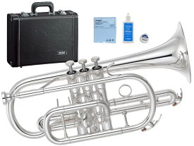 YAMAHA ヤマハ 5年保証対象 YCR-6335SII コルネット 銀メッキ ショート 管楽器 B♭ YCR-6335S-2　以下対応不可 北海道 沖縄 離島 代引き