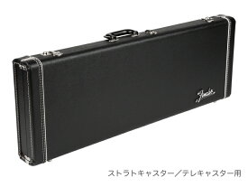 Fender ( フェンダー ) G&G Deluxe Strat / Tele Hardshell Case Black ハードケース エレキギター用 ストラトキャスター テレキャスター 【WFC070 】 木製ケース 黒色 ブラック