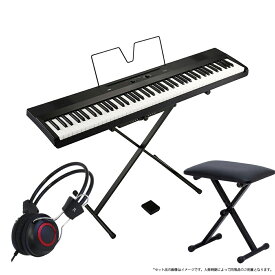 KORG ( コルグ ) L1SP Liano ブラック 簡易練習セット 電子ピアノ デジタルピアノ 88鍵盤 ピアノ 練習 コンサート ライブ 演奏