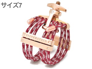 Silverstein ( Vo[X^C )  HR507A wLT [YS[h K`[ bhR[h TCY7 clarinet Alto saxophone Ligature HEXA Rose Gold 7 kC  s