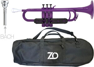 ZO �[�b�g�I�[ �g�����y�b�g TP-04BK �p�[�v�� �A�E�g���b�g �v���X�`�b�N �Ǌy�� trumpet purple BACH�}�E�X�s�[�X �Z�b�g C�@�k�C�� ���� �����s��