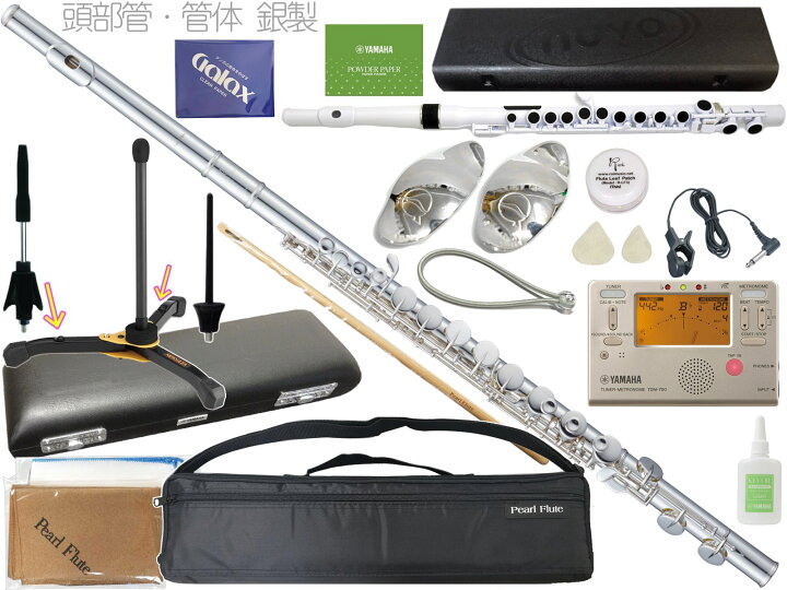 楽天市場】Pearl Flute パールフルート PFA-207ES アルトフルート 頭部 