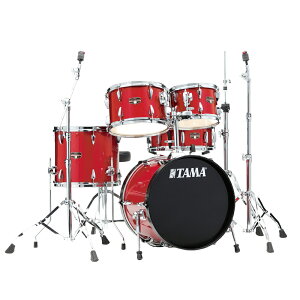 TAMA タマ Imperialstar IP58H6 #BRM 18"BD シンバル無し HW シェル セット【IP58H6 #BRM】【スティックケース付き 10月20日時点メーカー在庫あり 】 インペリアルスター ドラム 初心者 フルセット