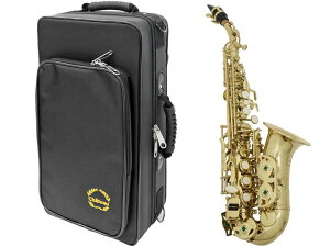 Chateau �V���g�[ CSS-C70L �J�[�u�h�\�v���m�T�b�N�X ���b�J�[ �X�^���_�[�h �Ǌy�� STANDARD SERIES Curved Soprano Saxophone gold�@�k�C�� ���� �����s��
