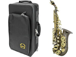 Chateau �V���g�[ CSS-C70B �J�[�u�h�\�v���m�T�b�N�X �u���b�N�j�b�P�� �X�^���_�[�h �Ǌy�� STANDARD SERIES Curved Soprano Saxophone black�@�k�C�� ���� �����s��