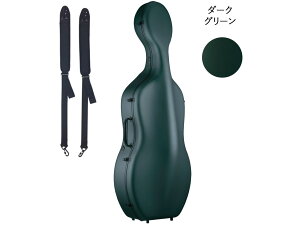 Carbon Mac J[{}bN CFC-L `F P[X _[NO[ GRN n[hP[X 4/4 bN cello cases dark green @kC    s