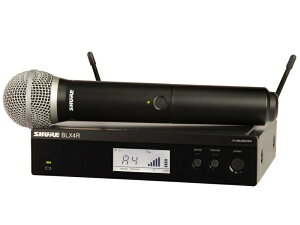 SHURE �V���A BLX24R/PG58 �� �n���h�w���h�^ ���C�����X�V�X�e�� ���b�N�}�E���g�^��M�@