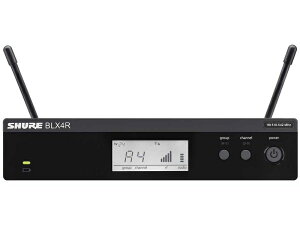 SHURE シュア BLX4R ◆ BLXシリーズ用 受信機 ラックマウント型受信機 アンテナ着脱可能モデル