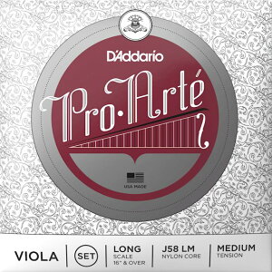 y[֏oוiz D'Addario ( __I ) J58 LM PROARTE rI 4{ Zbg vAe BI ProEArte Viola Strings set Long Scale MEDIUM TENSION@kC  s