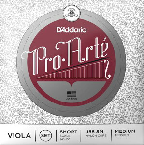 y[֏oוiz D'Addario ( __I ) J58 SM PROARTE rI 4{ Zbg vAe BI ProEArte Viola Strings set Short Scale MEDIUM TENSION@kC  s