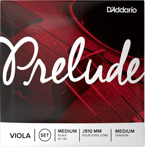 y[֏oוiz D'Addario ( __I ) J910 MM PRELUDE rI 4{ Zbg v[h BI Viola Strings set Medium Scale MEDIUM TENSION@kC  s