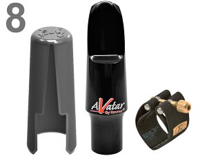 Rovner ロブナー 8 アヴァター アルトサックス マウスピース ラバー リガチャー キャップ alto saxophone Mouthpiece Avatar Deep D collection 北海道 沖縄 離島不可
