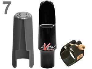 Rovner ui[ 7 A@^[ AgTbNX }EXs[X o[ K`[ Lbv alto saxophone Mouthpiece Avatar Deep D collection@kC  s
