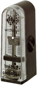 Wittner ( ウィットナー ) 890161 タクテルピッコリー ブラック 振り子式 メトロノーム おもり 据置き式 Taktell Piccolino metronome black 北海道 沖縄 離島不可