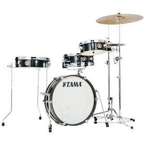 TAMA �^�} Club-JAM Pancake Kit LJK48P-HBK �N���u�W���� �h�����Z�b�g�yLJK48P-HBK�z�y 7��11�����_���[�J�[�݌ɂ��� �z �p���P�[�L �����a �R���p�N�g �~�j �A�R�[�X�e�B�b�N ���X�y�[�X
