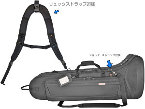 PROTEC vebN PB309CT oXg{[ P[X Z~n[h Ǌy Bass Trombone case obNpbNXgbv bN BP-STRAP Zbg@kC  s