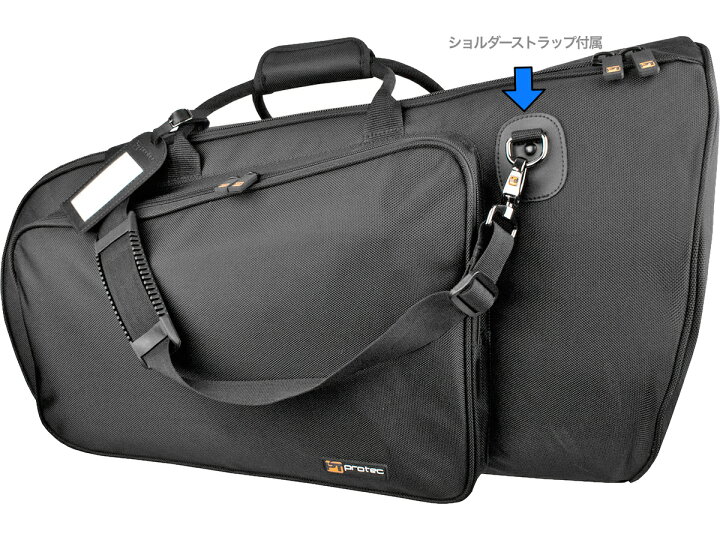 楽天市場】PROTEC プロテック C242 ユーフォニアム ケース ブラック 