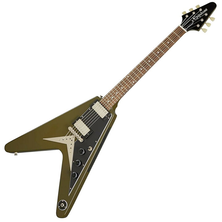 楽天市場】Epiphone エピフォン Flying V Olive Drab Green フライング 