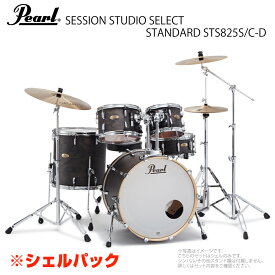 Pearl ( パール ) SESSION STUDIO SELECT STS924BSP/C #852 Black Satin Ash シェルパック【STS924BSP/C #852】【4月13日時点メーカー在庫あり 】 シェルパック