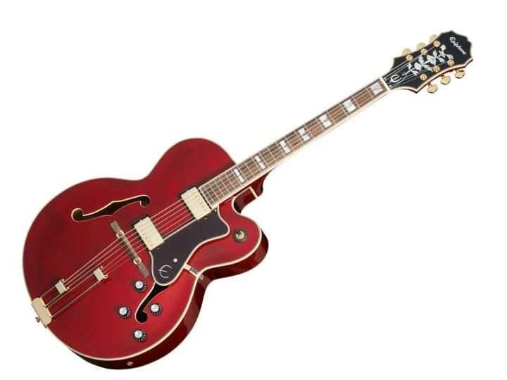 楽天市場】Epiphone エピフォン Broadway Dark Wine Red フルアコ 