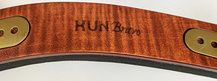 楽天市場】KUN クン バイオリン 肩当 ブラヴォー 4/4 木製 バイオリン 