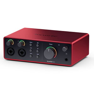 Focusrite tH[JXCg Scarlett 4i4 (gen4) Ki I[fBIC^[tFCX DAW DTM