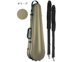 Carbon Mac J[{}bN CFV-2S S-OLV Te I[u oCI P[X 4/4 n[hP[X violin case olive@kC    s