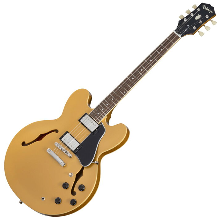 楽天市場】Epiphone エピフォン ES-335 Traditional Pro Metallic Gold 
