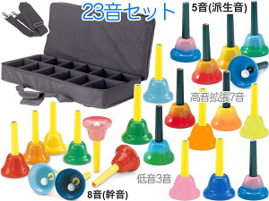 SUZUKI �X�Y�L �n���h�^�C�v 23�� �P�[�X �Z�b�g MBH-8 ���� 8�� MBH-5 �h���� 5�� �P�� 10�{ �x���n�[���j�[ Handbell music bell harmony�@�k�C�� ���� �����s��