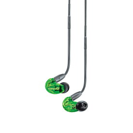 SHURE ( シュア ) SE215スペシャルエディション 高遮音性イヤホン SE215SPE-GN-A グリーン 【国内正規品】