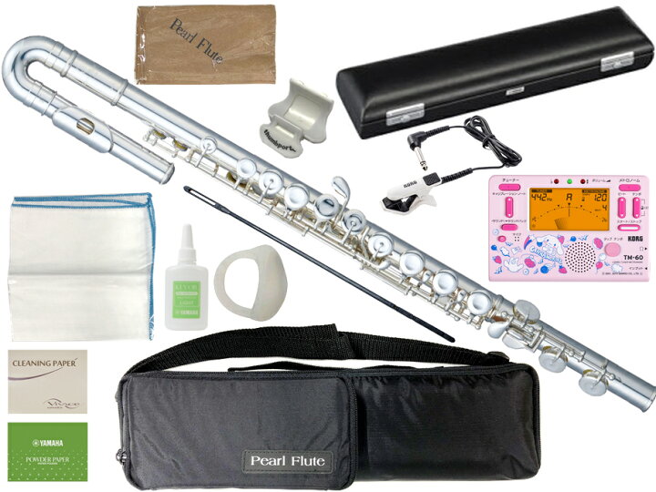 楽天市場】Pearl Flute パールフルート PF-505EU U字管 フルート 