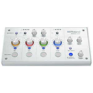 Roland ローランド BRIDGE CAST アイスホワイト ゲーム実況 配信 BRC-WH